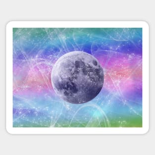 Moon Vortex Sticker